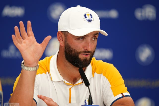Jon Rahm admits he is risking his Ryder Cup future by joining LIV Golf (Mike Egerton/PA)