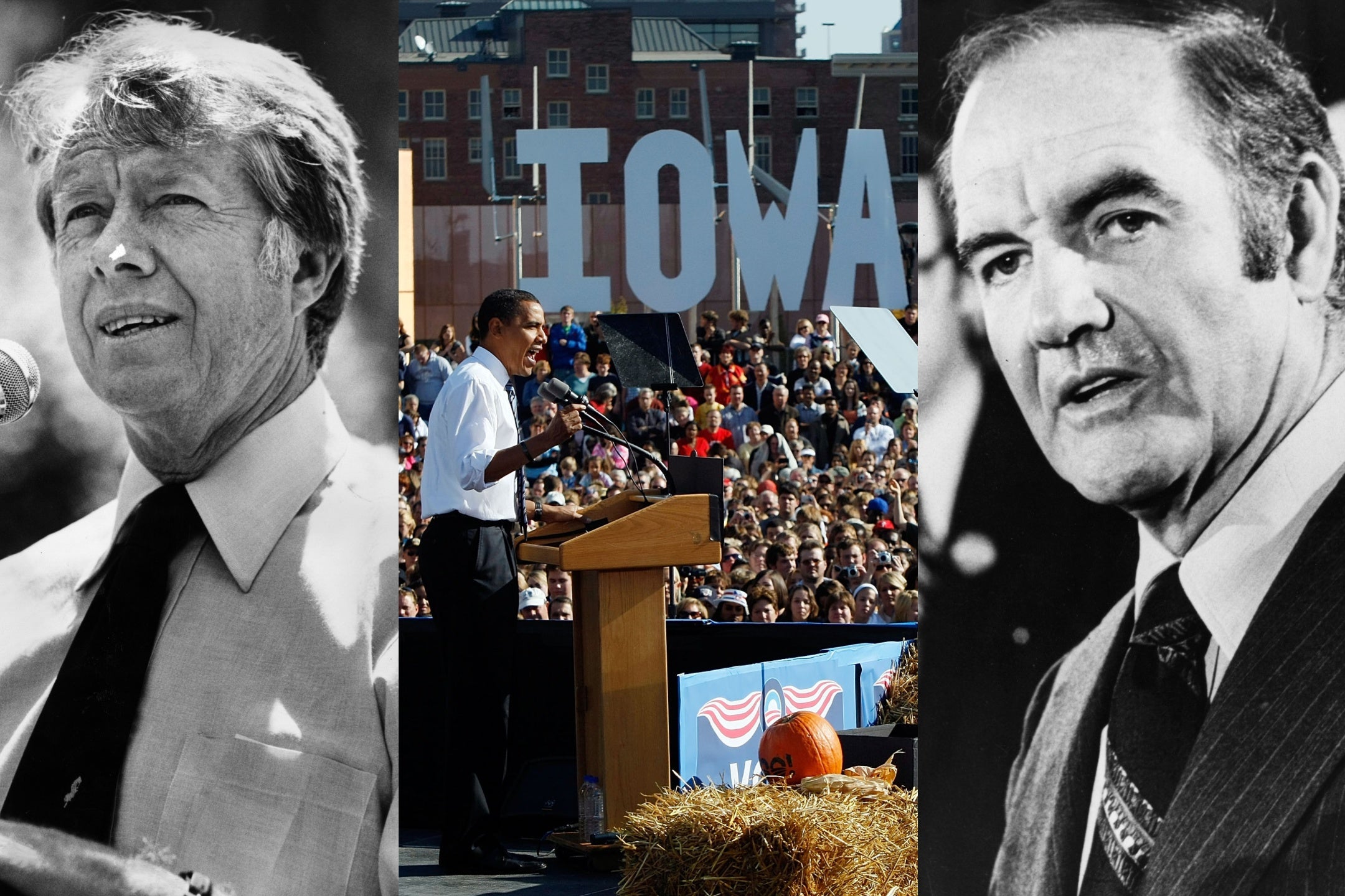 Jimmy Carter, Barack Obama, and George McGovern all got a campaign boost from performing above expectations in Iowa