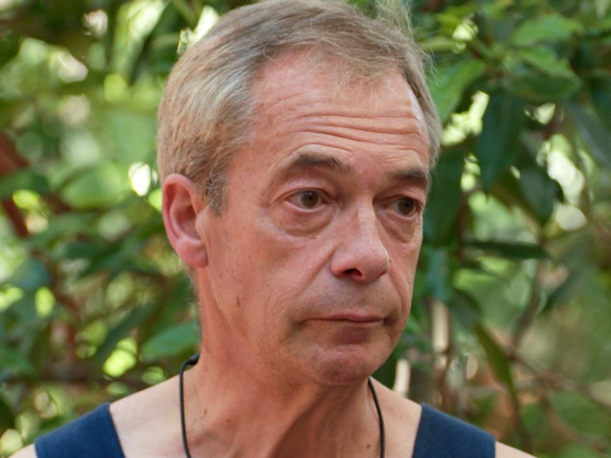 Nigel Farage has clashed with fellow contestants on I’m a Celeb