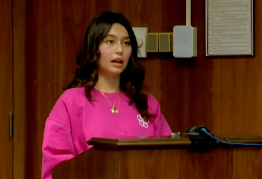 Hana St Juliana’s sister Reina speaks at Ethan Crumbley’s sentencing hearing