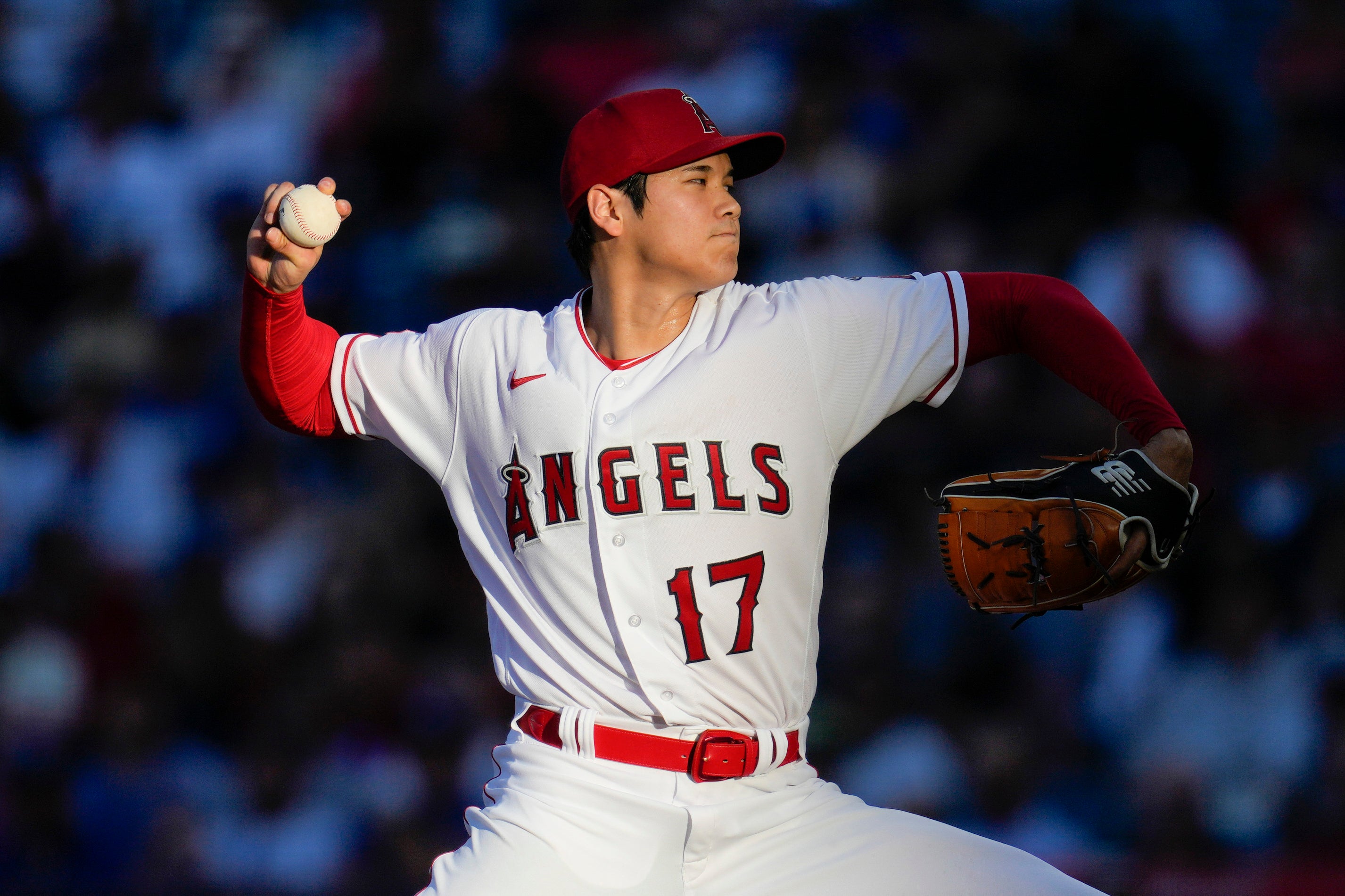 <p>Shoehi Ohtani has signed a monster contract to move across Los Angeles to the Dodgers </p>