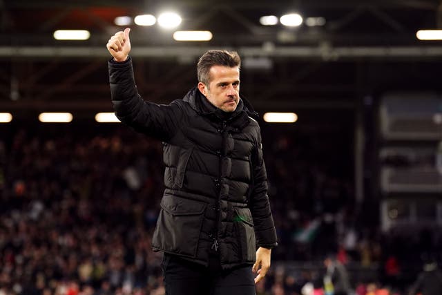Fulham manager Marco Silva was delighted with his side’s display (Adam Davy/PA)