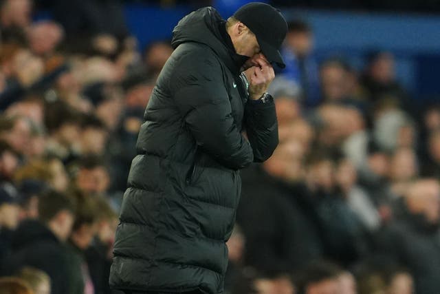 Mauricio Pochettino’s side lost again at Everton (Peter Byrne/PA)