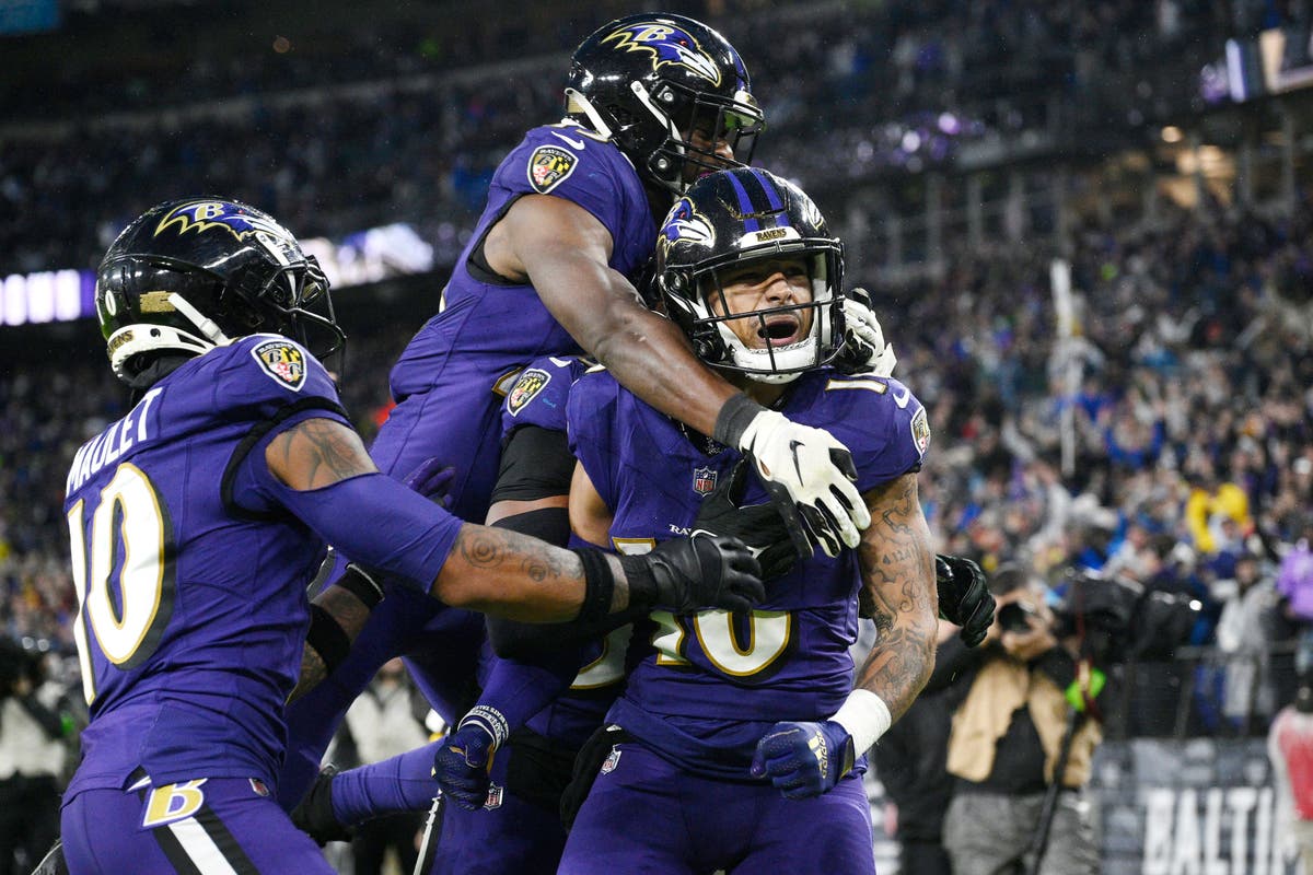 Tylan Wallace helps the Baltimore Ravens to victory over the Los Angeles Rams