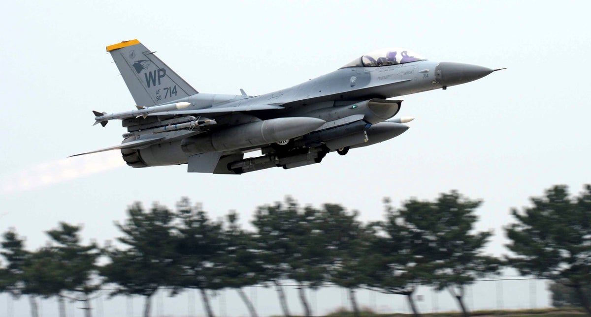 South Korea US F16 Crash 60844