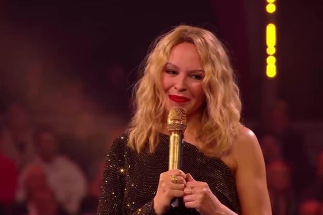 <p>Kylie Minogue makes surprise Neighbours confession during live show.</p>