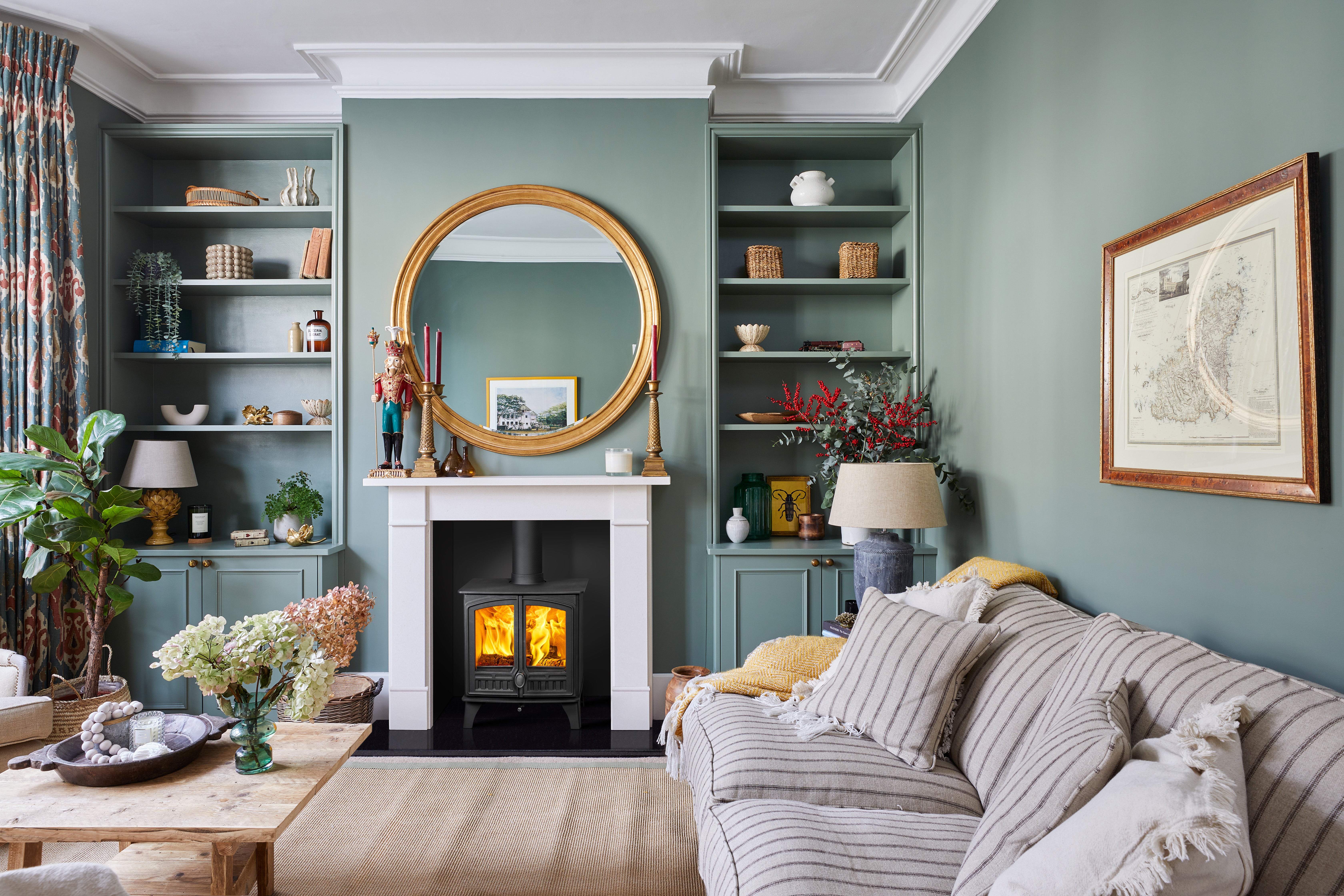 Cosy season: Hunter stoves are beautifully crafted to sit at the heart of your home