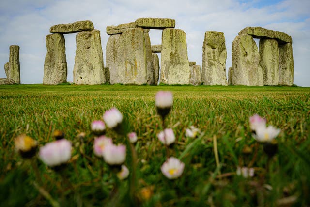 Stonehenge in Wiltshire (Ben Birchall/PA)