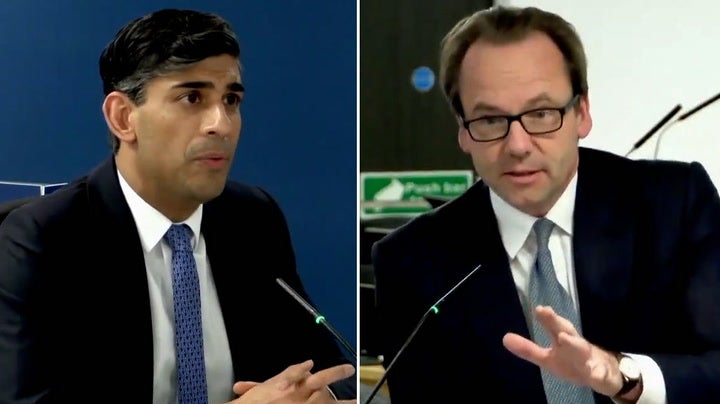 <p>Rishi Sunak clashes with Hugo Keith KC at Covid inquiry: ‘There is a method to my madness’.</p>