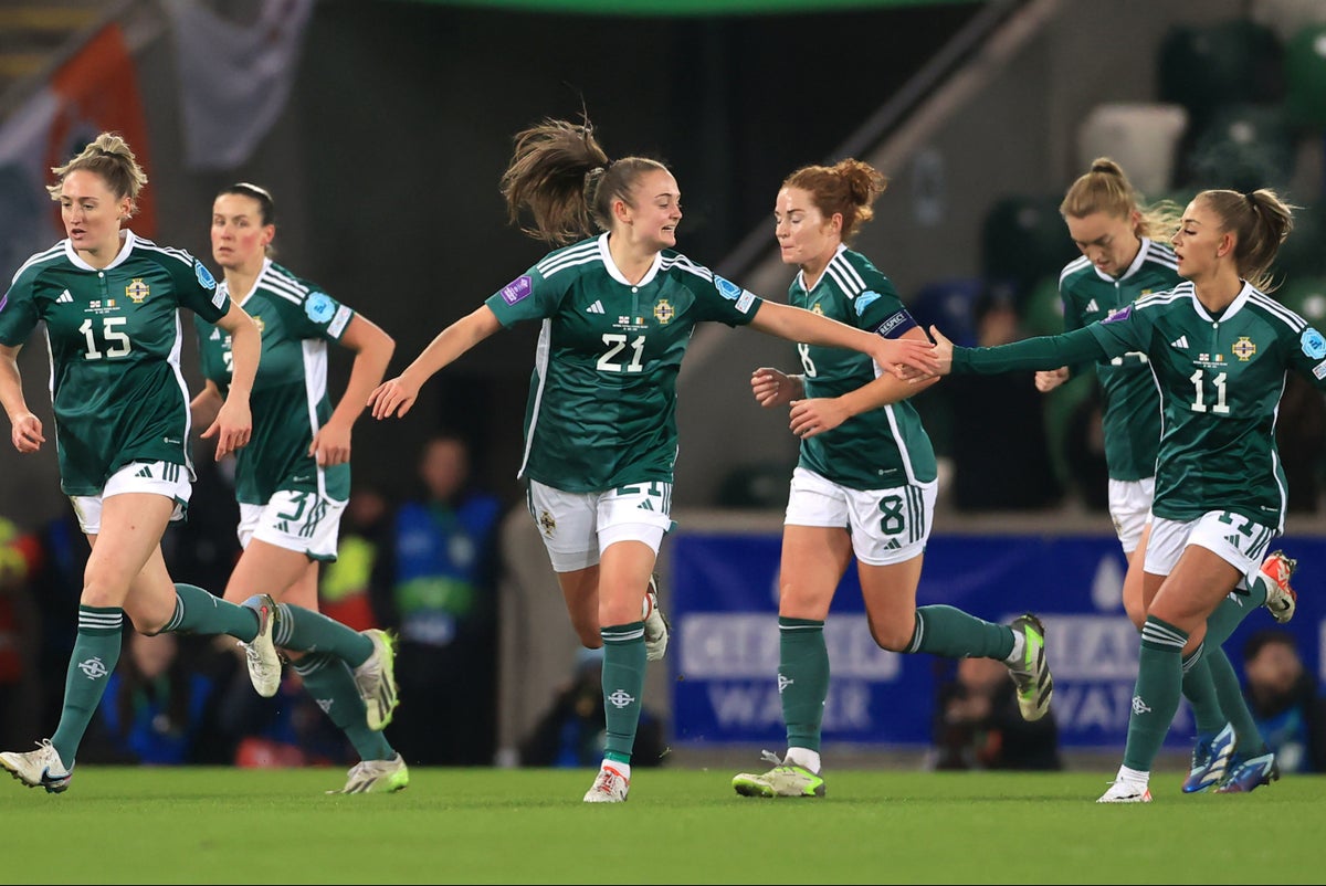 Northern Ireland find out Women’s Nations League play-off fate