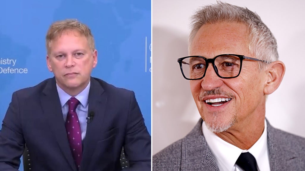 Grant Shapps warns Gary Lineker to ‘stick to football’ after Rwanda plan criticism