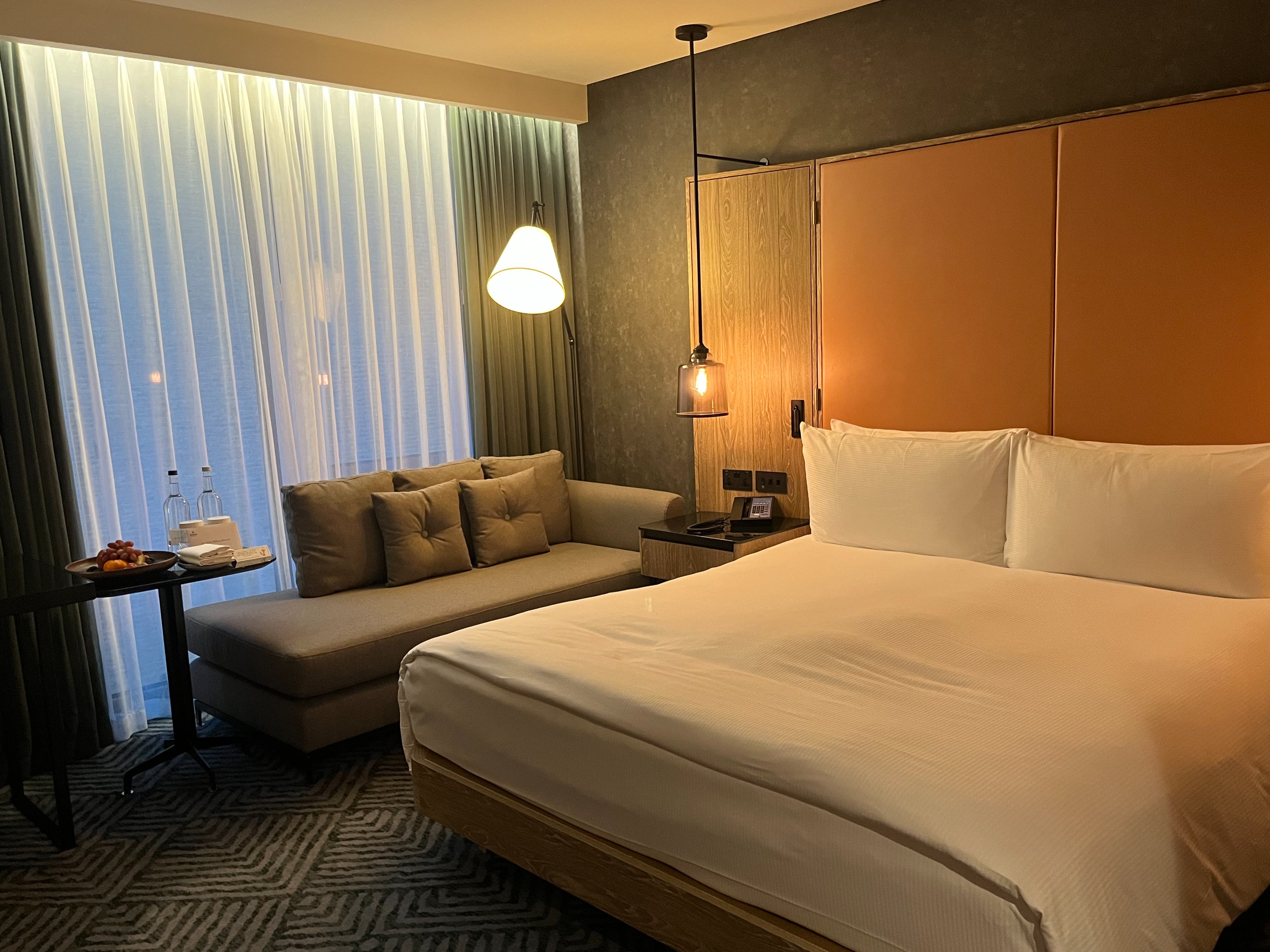 There are 292 rooms at the hotel, with interconnecting options available