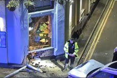 Dangerous driver jailed after crashing into pub during police chase