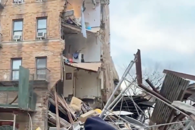 <p>A six-storey residential building partially collapsed on Monday afternoon in the Bronx</p>