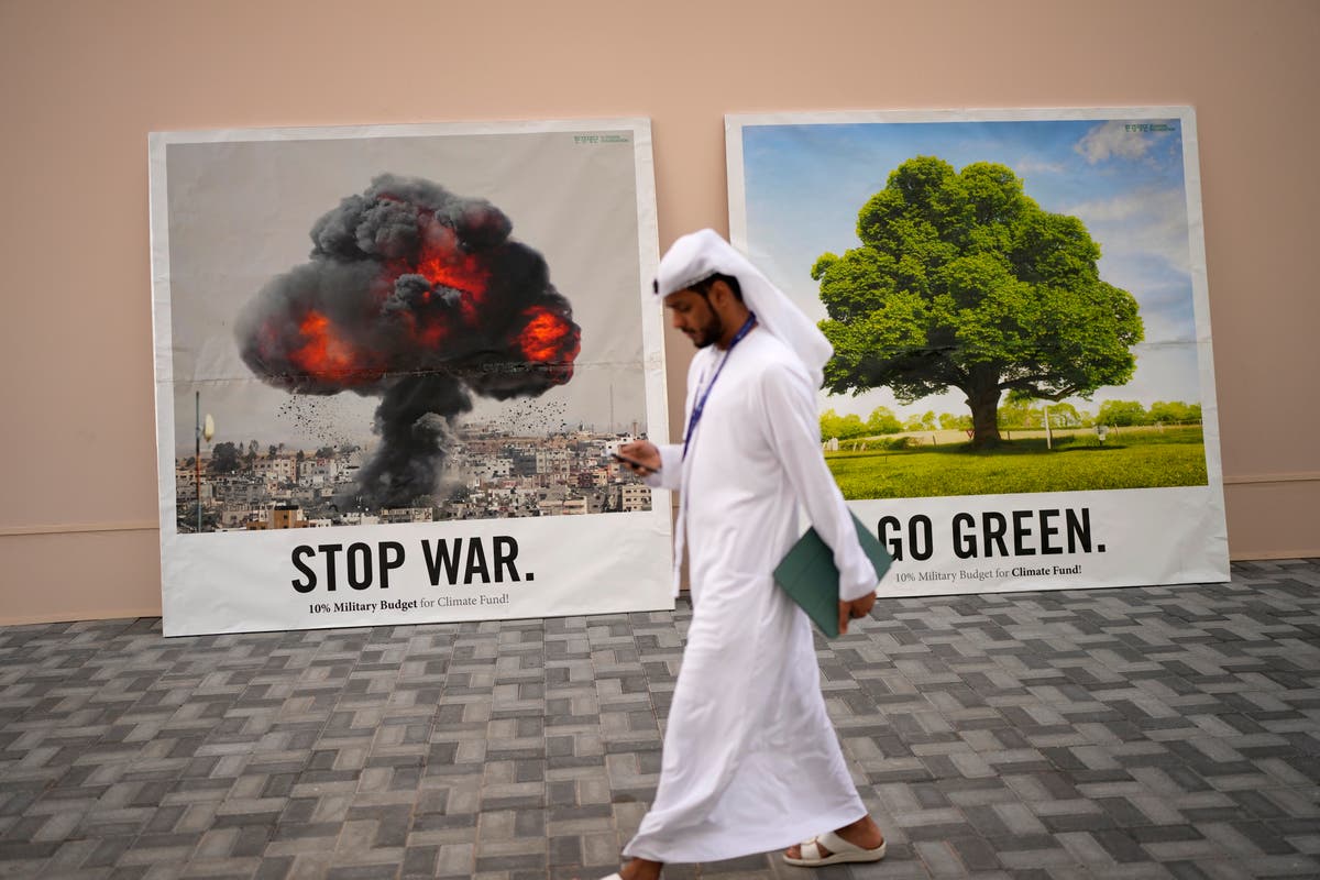 СНИМКИ AP: На преговорите на ООН за климата в Дубай, моменти между срещите