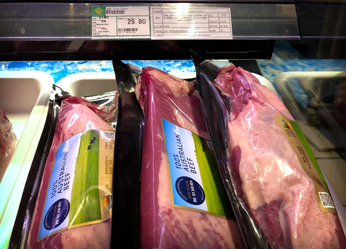 Австралия признава подобряването на отношенията с Пекин, след като Китай вдигна някои забрани за износ на месо