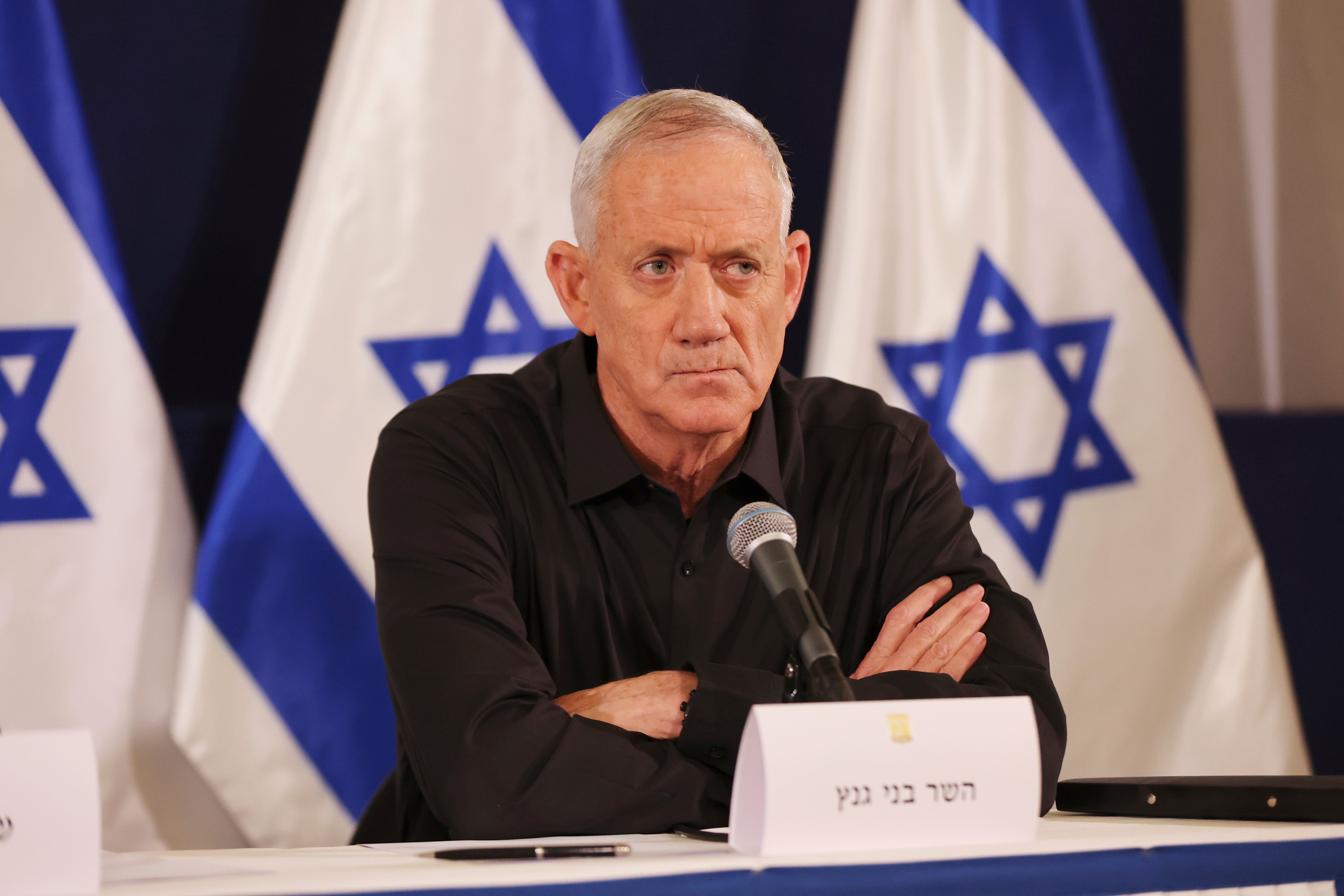 Benny Gantz has threatened to open a second front in southern Lebanon