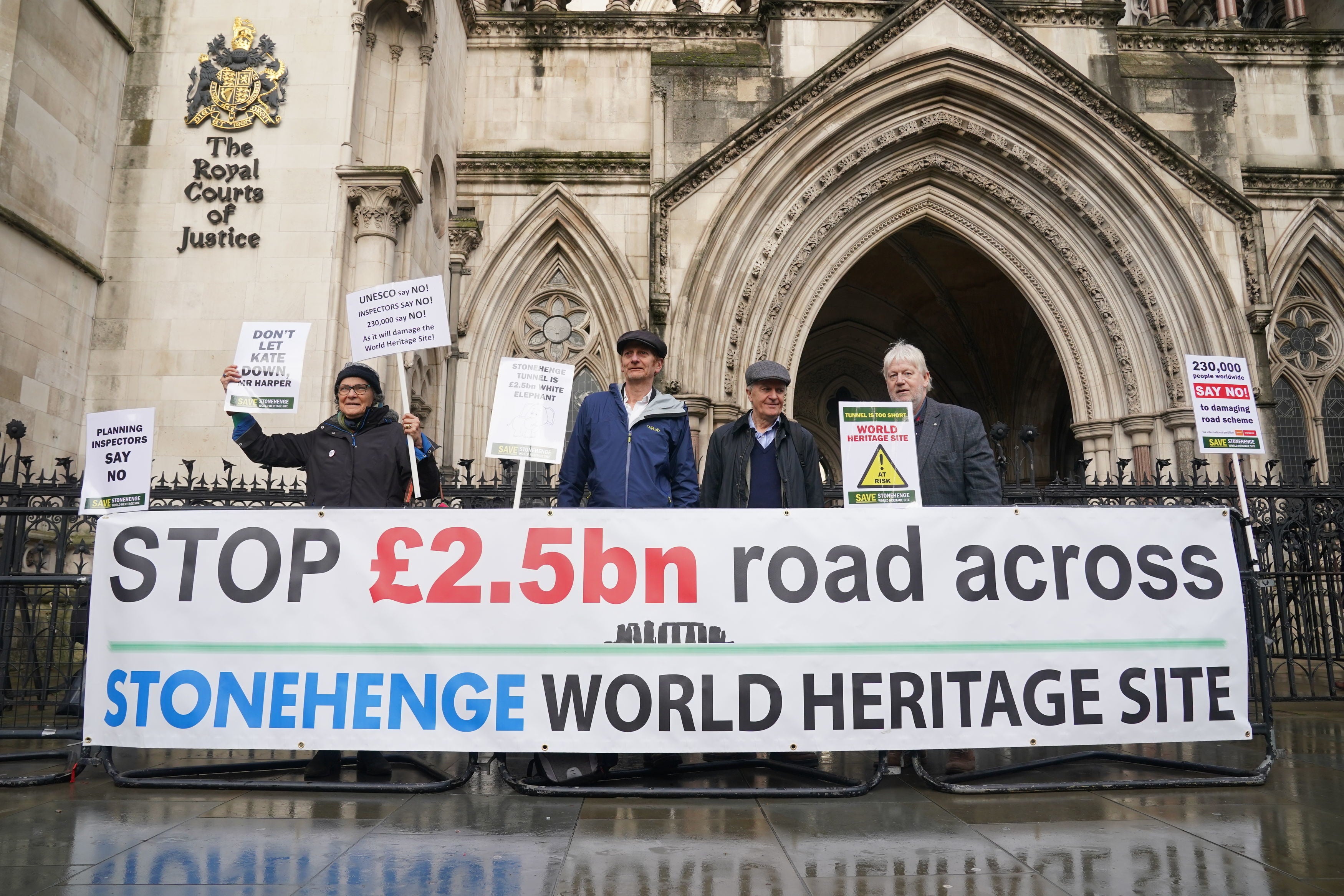 Campaigners say road will end up costing £2.5bn