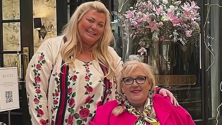 Gemma Collins fights back tears as she opens up on mother’s breast cancer diagnosis.