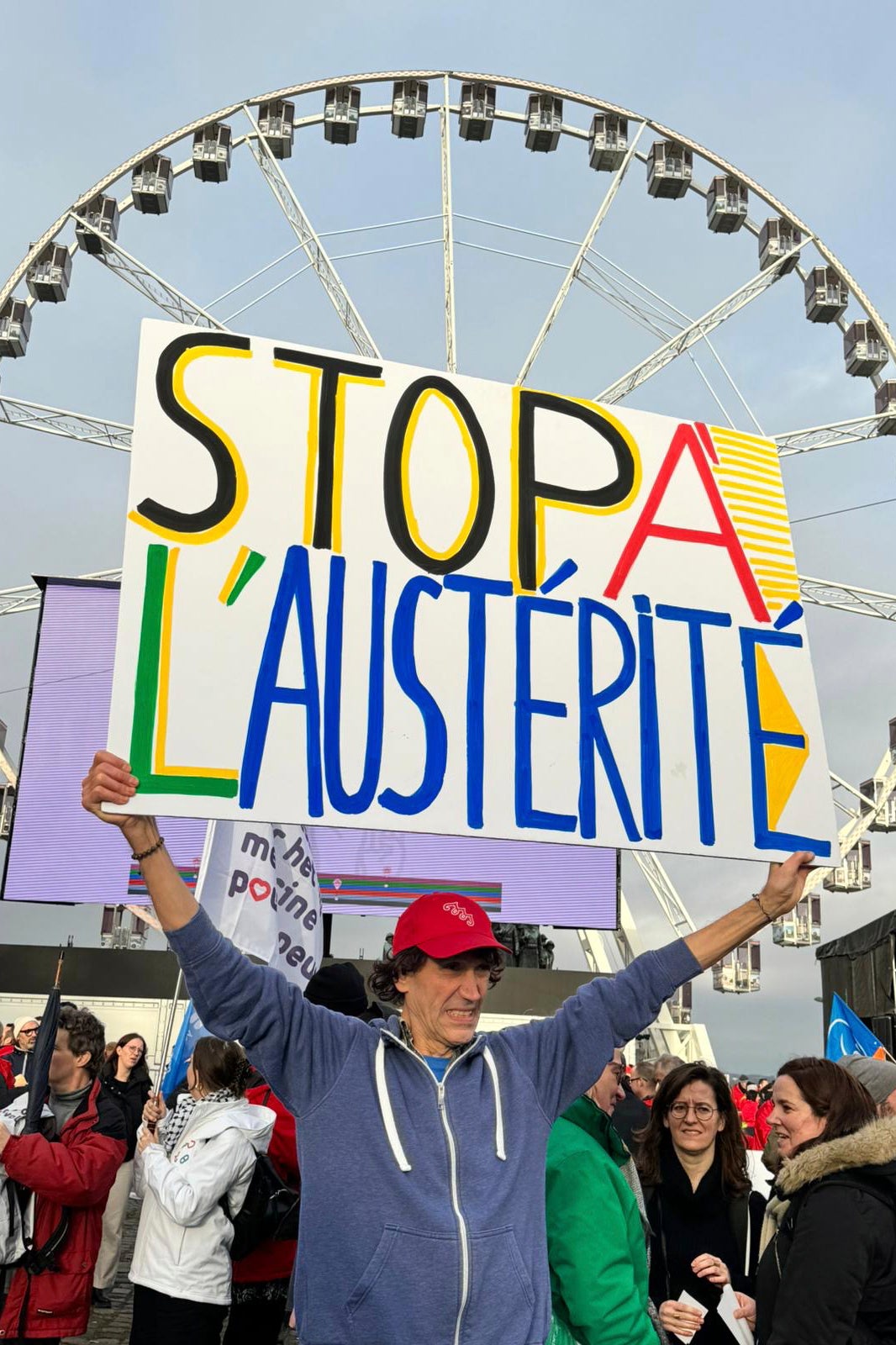 Belgium EU Austerity Protests