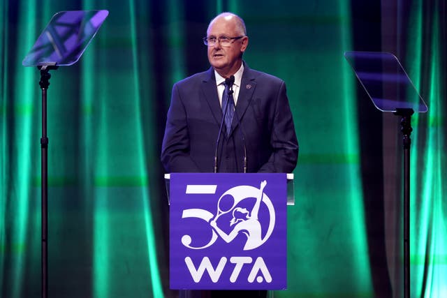 <p>Steve Simon will stay with the WTA but is no longer CEO </p>