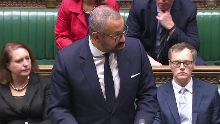 ‘Novel actions’: home secretary James Cleverly