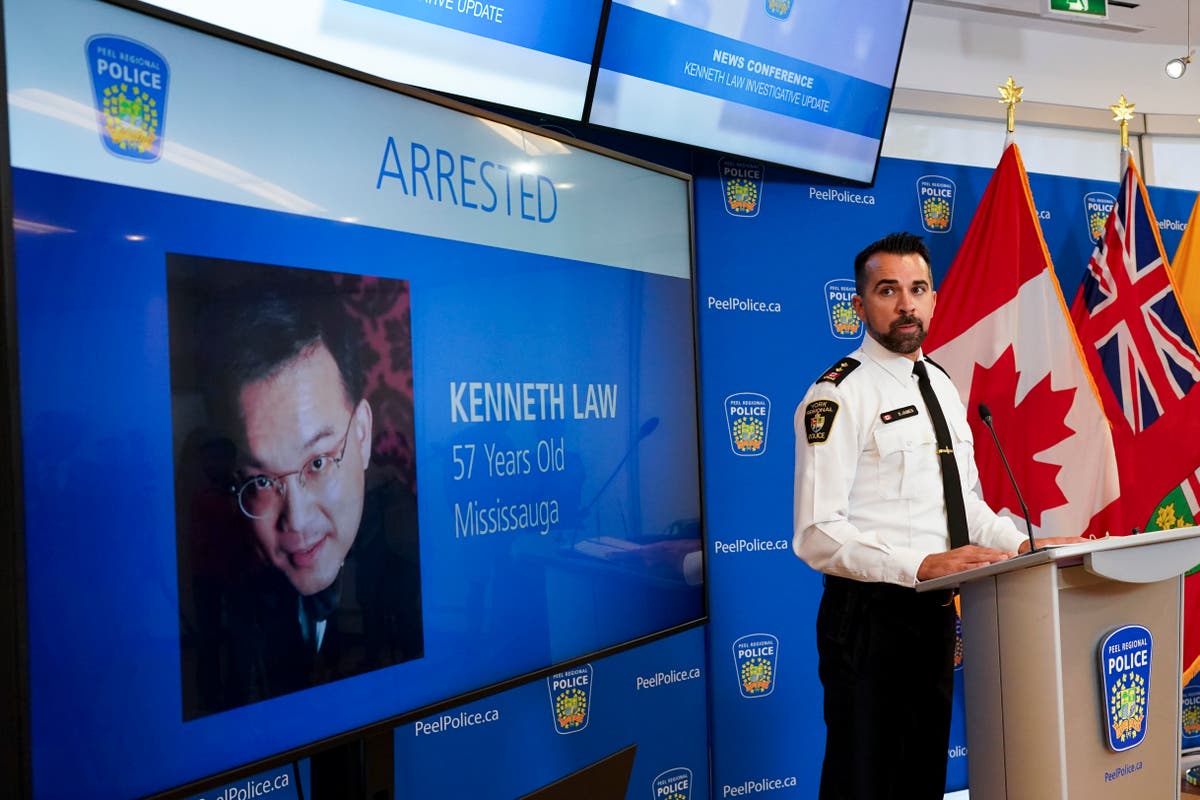 Канадската полиция казва, че Лоу от района на Торонто е