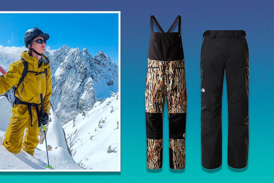 A good pair of ski pants should be waterproof, breathable, unrestrictive and have plenty of pockets