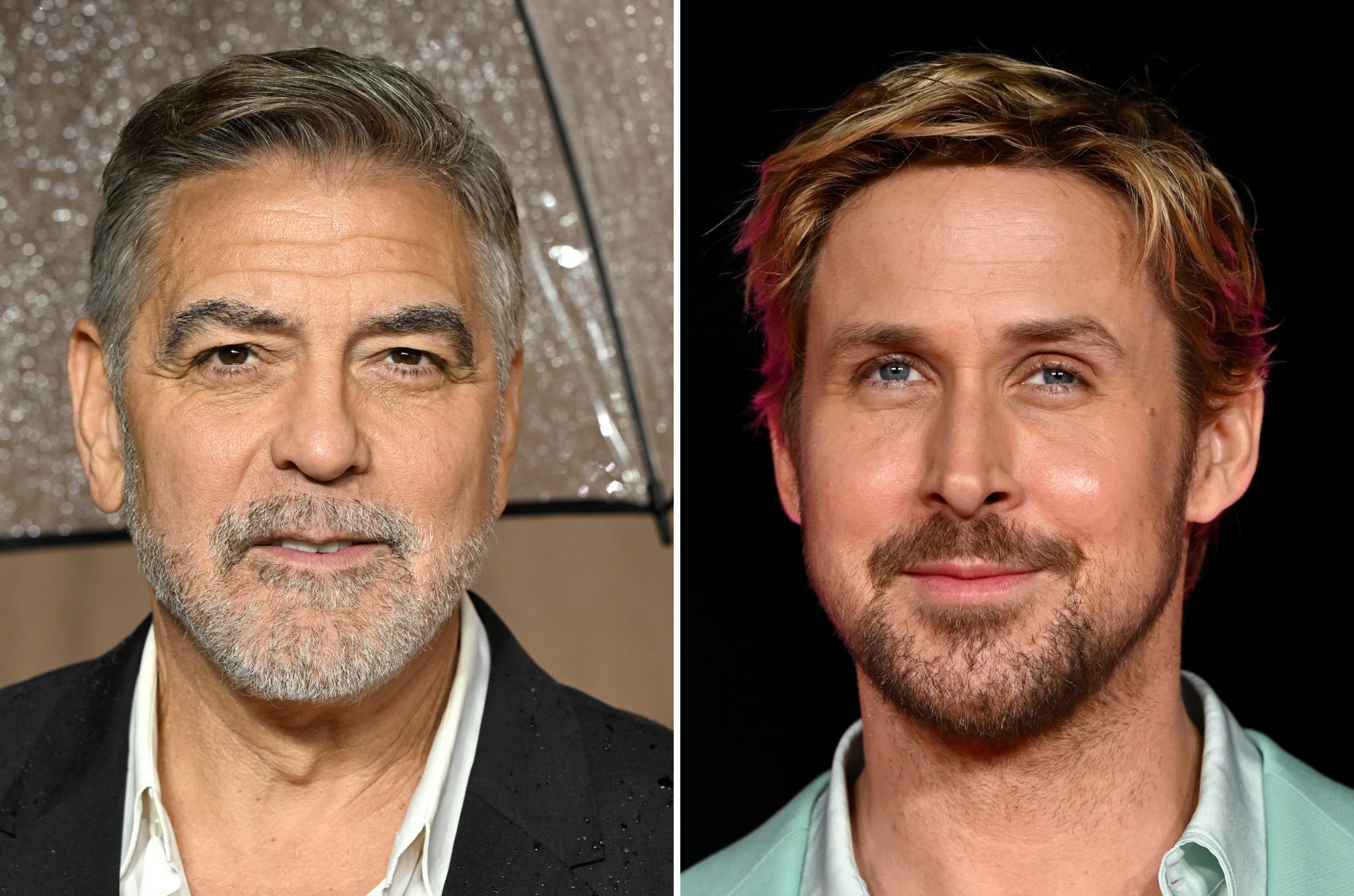 George Clooney and Ryan Gosling