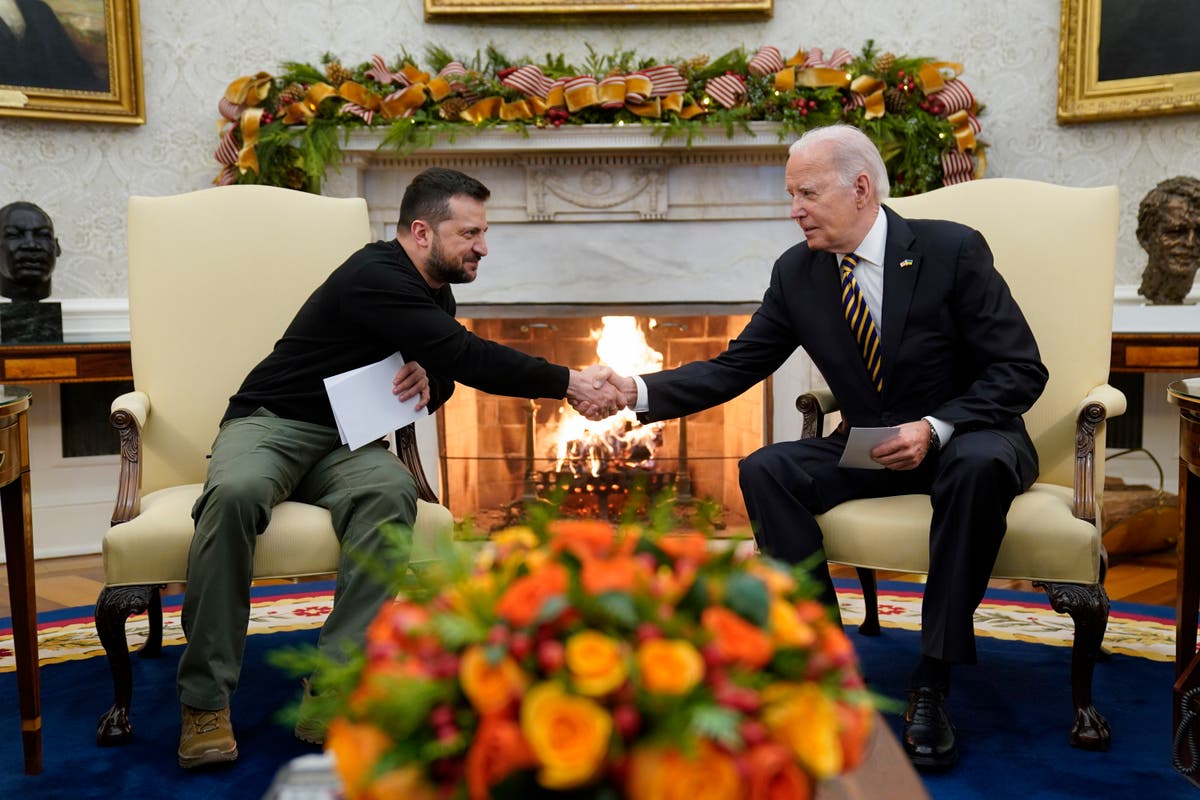 Гледайте на живо: Байдън е домакин на Зеленски в Белия дом, за да настоява за финансиране на Украйна