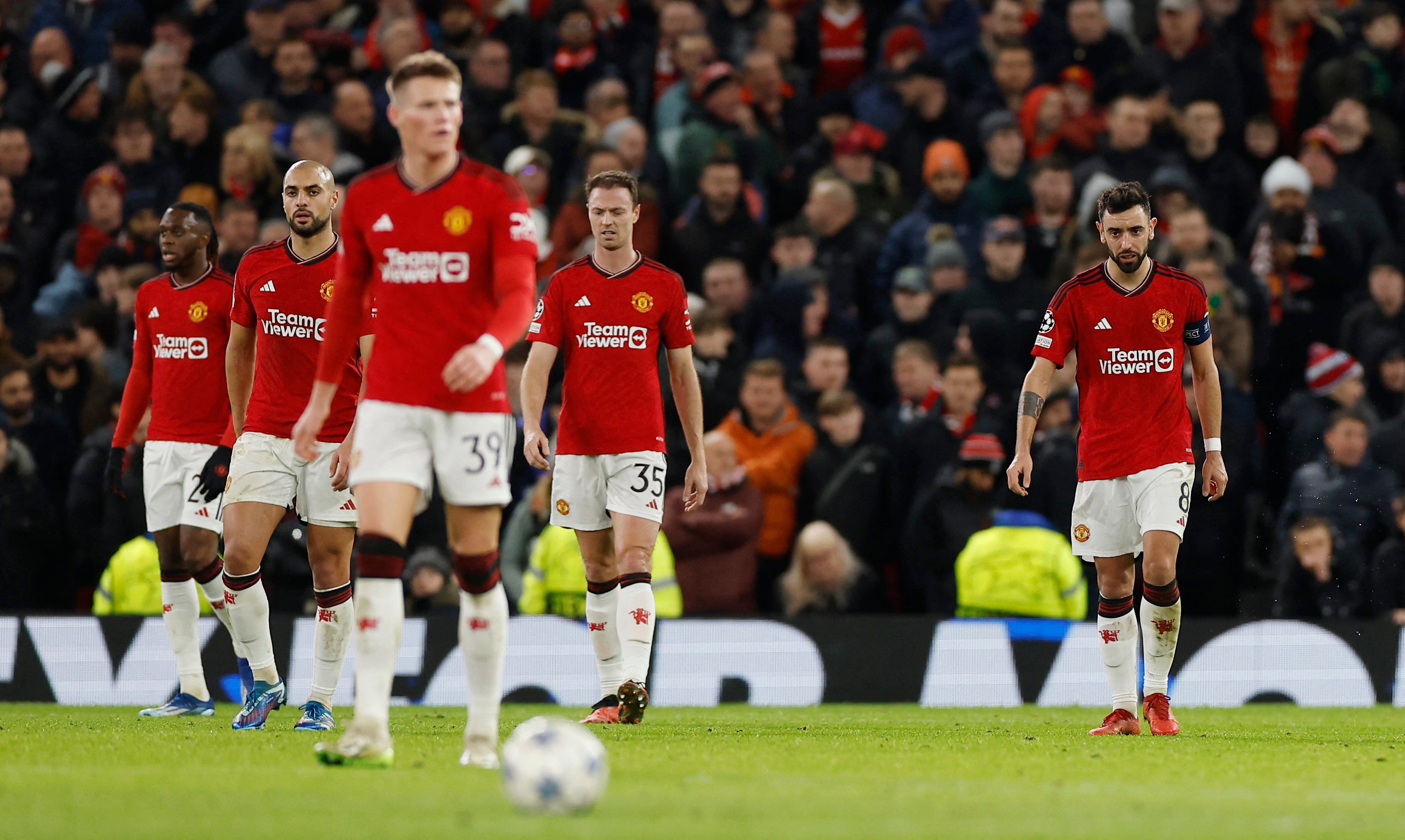 Out of ideas and out of Europe, Manchester United toil again in lacklustre defeat to Bayern Munich | The Independent