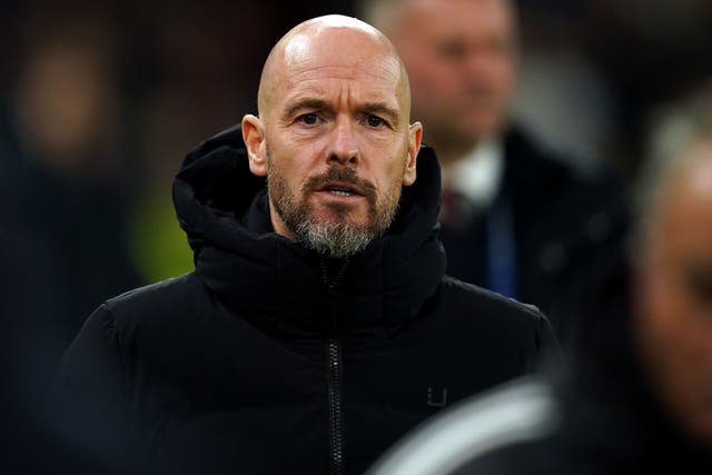 <p>Erik ten Hag’s side suffered another costly defeat (Martin Rickett/PA)</p>