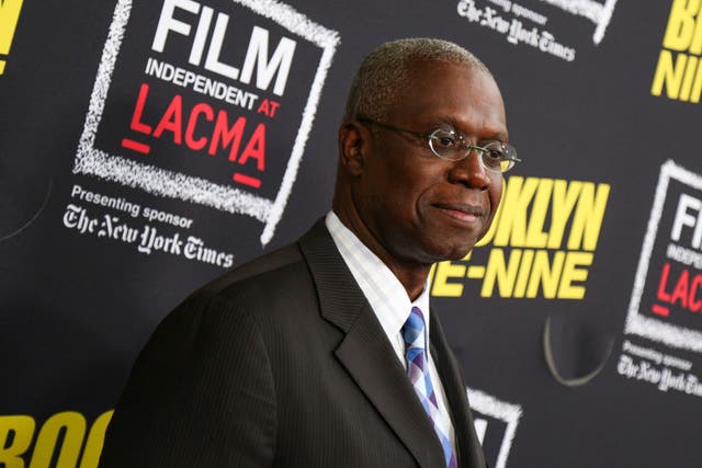 <p>FILE - Andre Braugher arrives at An Evening With ‘Brooklyn Nine-Nine’ at Bing Theatre, 7 May 2015, in Los Angeles</p>