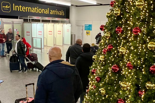 <p>Welcome to Christmas at Gatwick airport’s North Terminal</p>