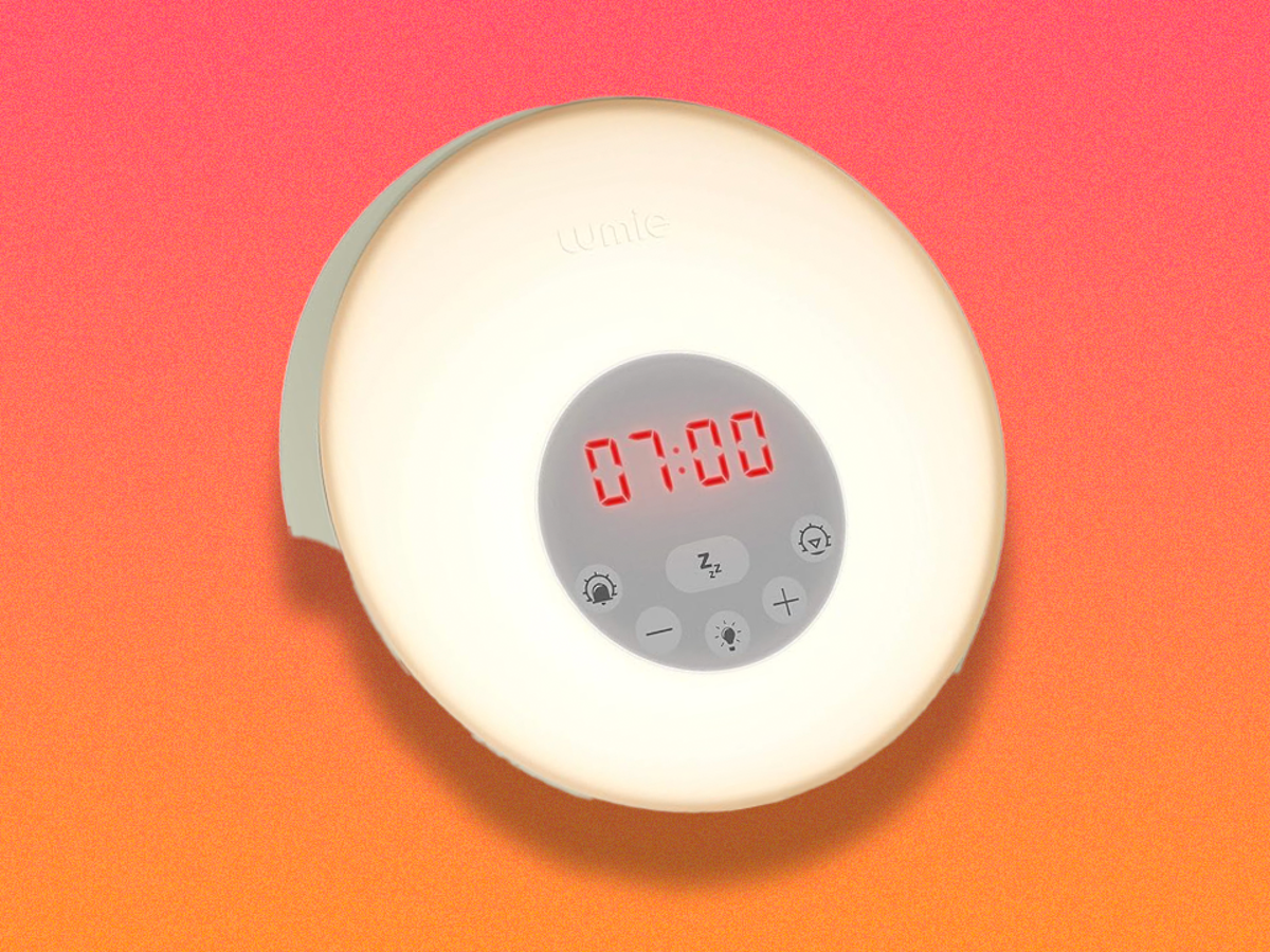 Lumie sunrise alarm top clock