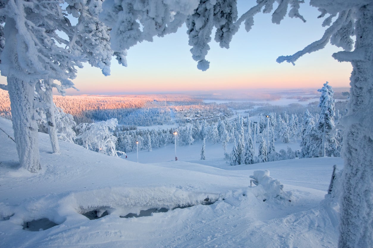 Lapland is usually covered in snow between November and late May