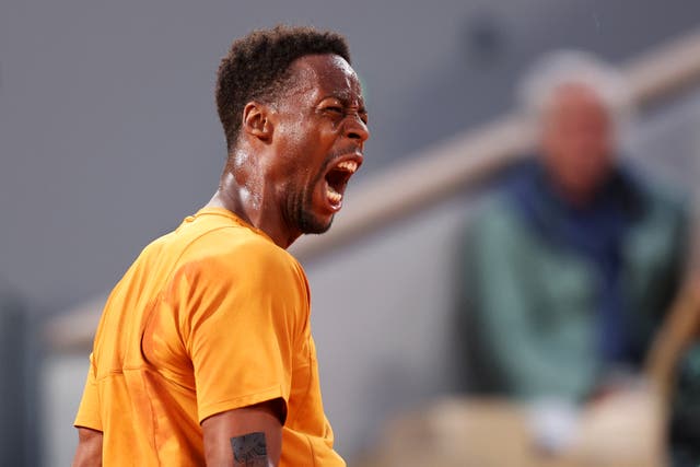 <p>Gael Monfils became the oldest winner on the ATP Tour since Roger Federer when he lifted the title in Stockholm in October </p>