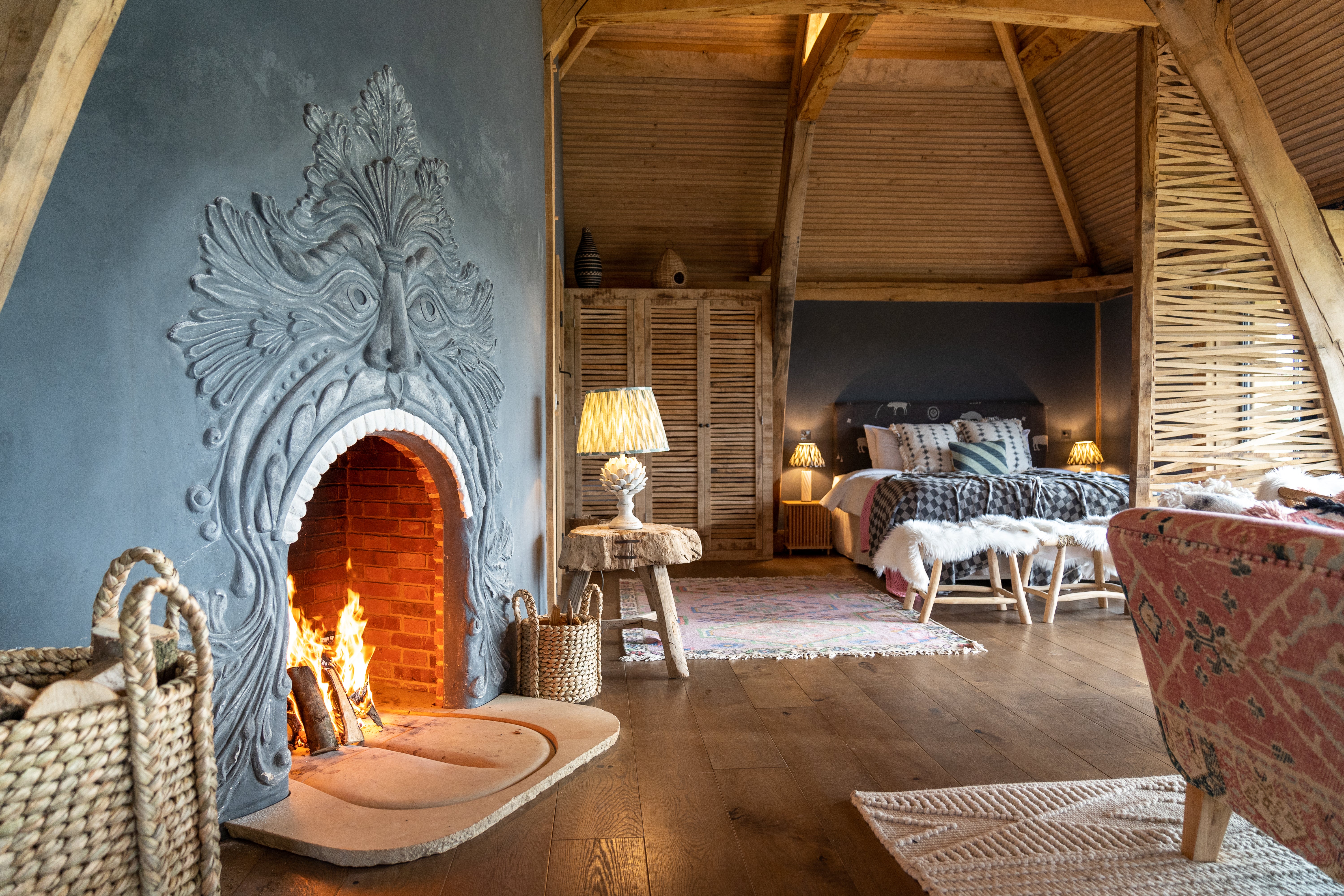 Wilderness Retreat bedrooms combine luxury with cosiness