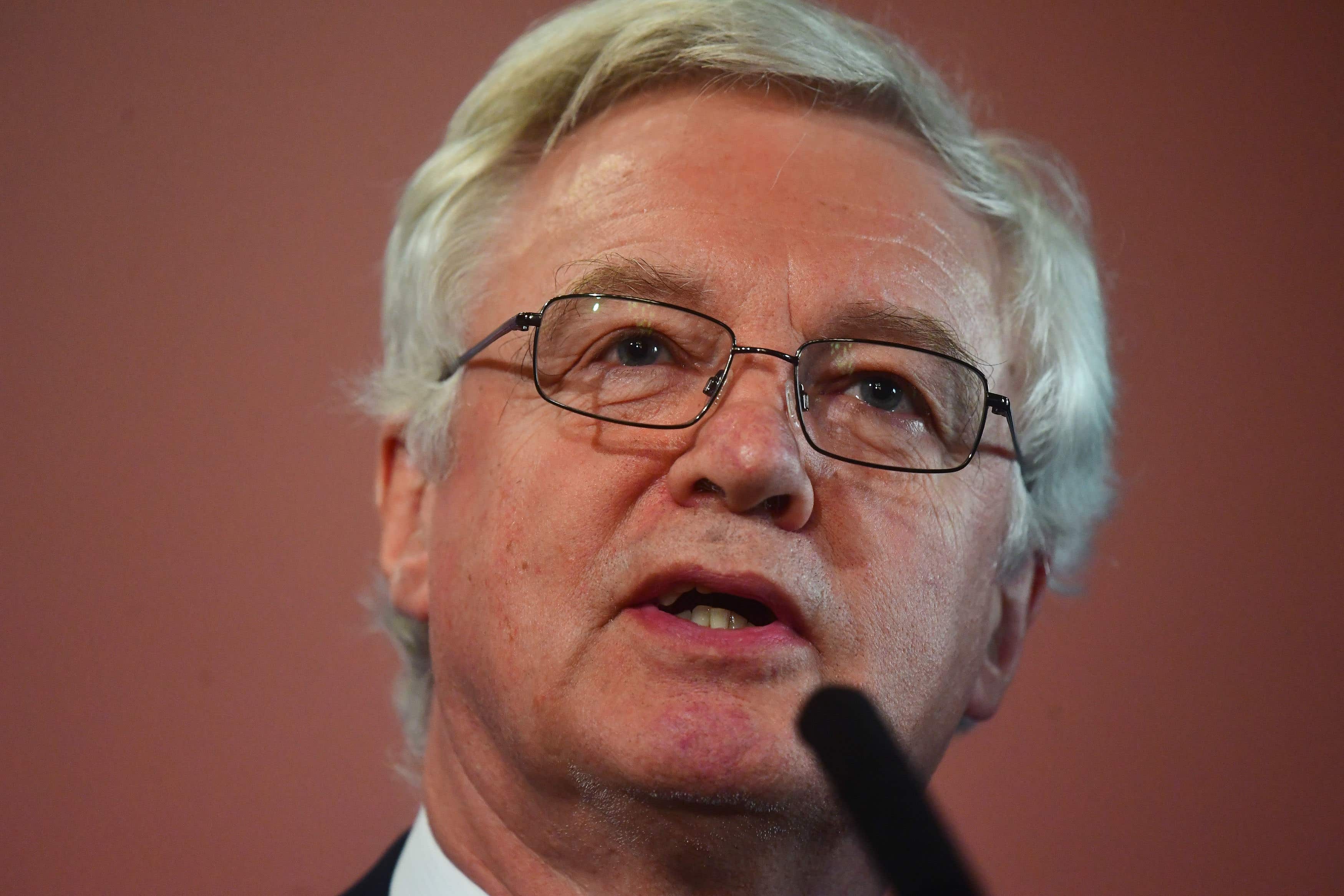 David Davis said he stepped in to stop two men attacking a rough sleeper (Victoria Jones/PA)