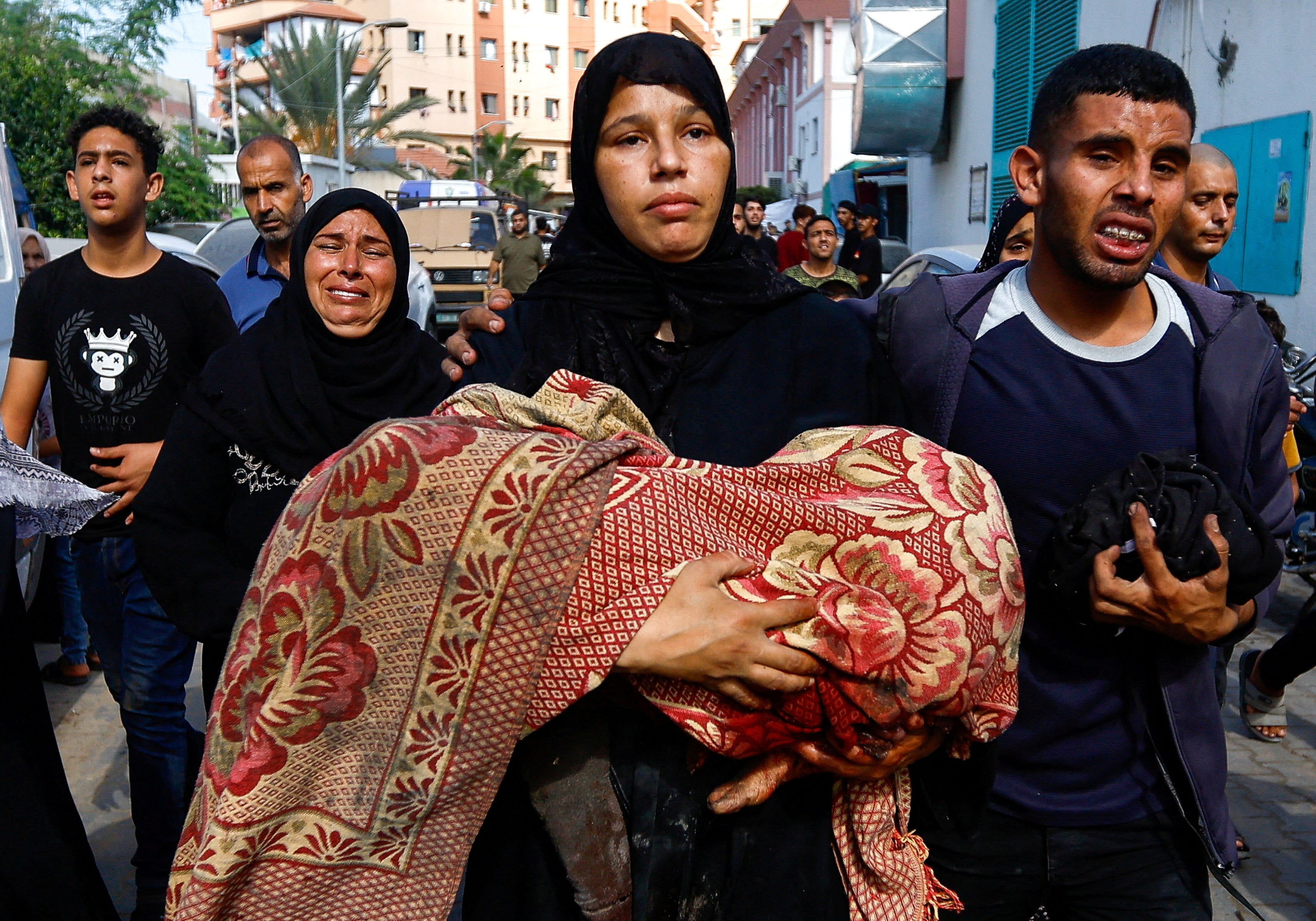 Women and children represent around 70 per cent of the deaths in Gaza since 7 October