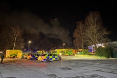 Major incident declared after ‘massive explosion’ at South Wales industrial estate