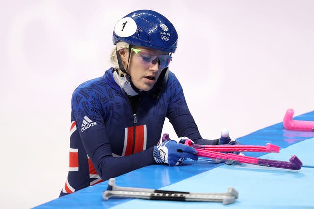Elise Christie suffered Olympic heartbreak in 2018 (David Davies/PA)