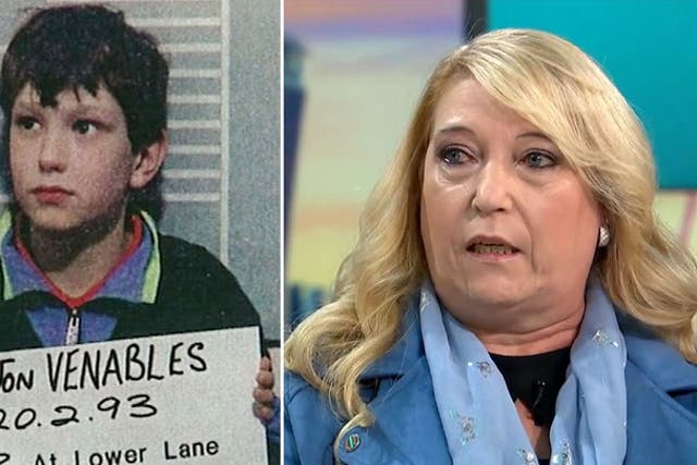 <p>James Bulger’s mother (right) said she was ‘relieved’ her son’s killer Jon Venables (left) had his parole bid rejected</p>