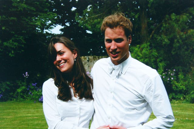 <p>Kate and William at their University of St Andrews graduation </p>