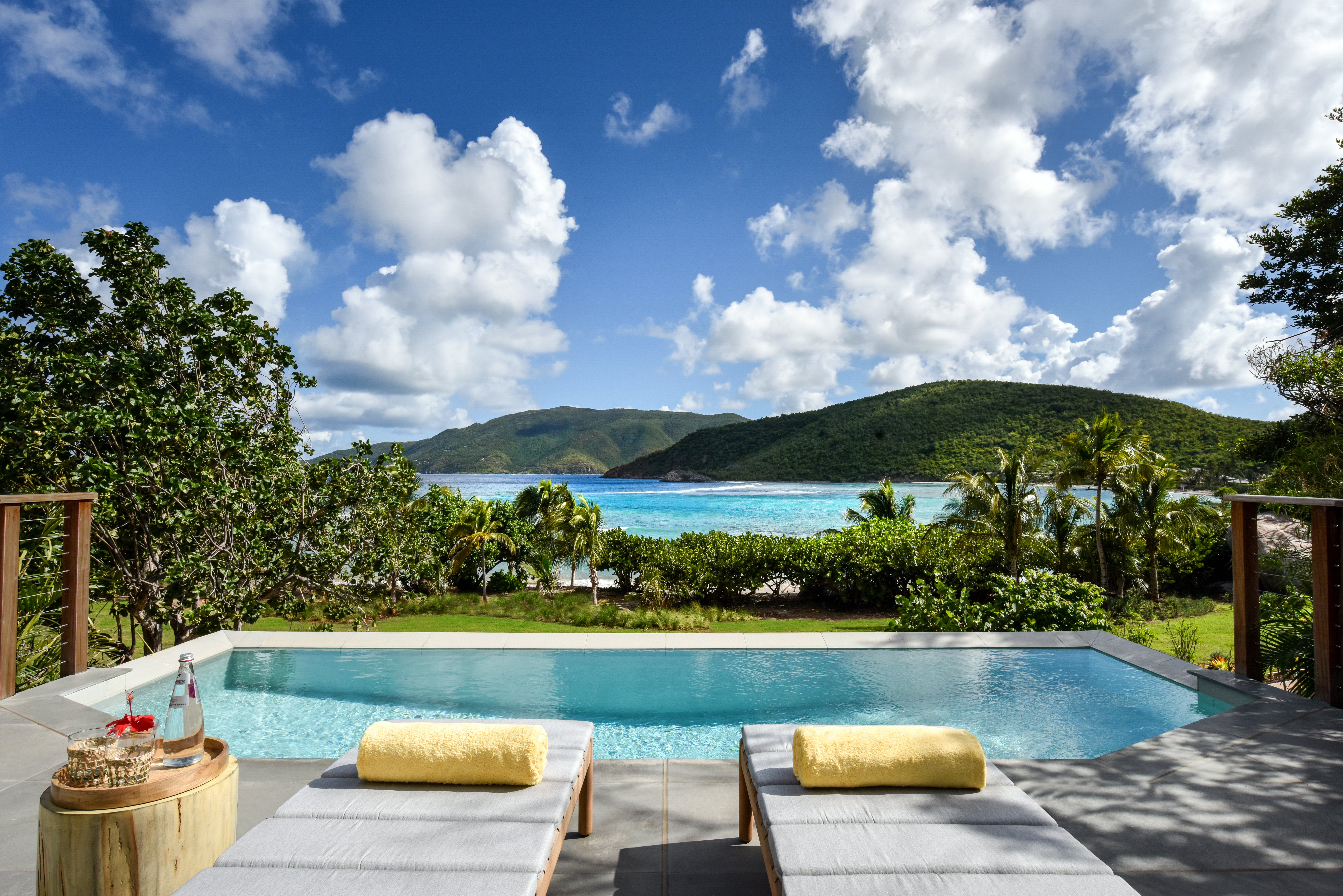 Enjoy some secluded luxury at the Rosewood Little Dix Bay in the British Virgin Islands