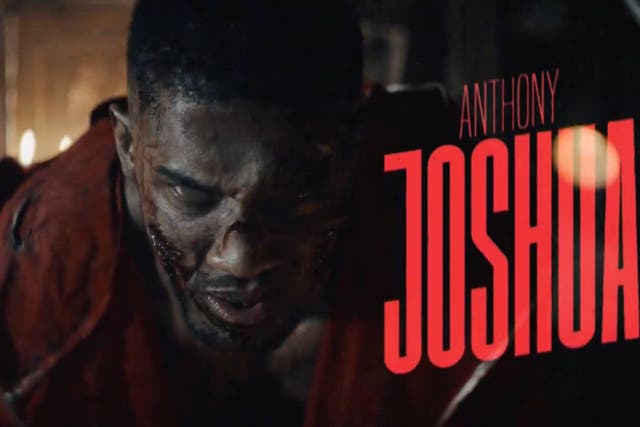 <p>A zombified Anthony Joshua in the trailer for the Day of Reckoning boxing event </p>
