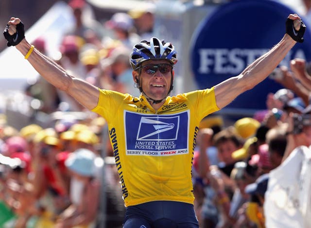 <p>Lance Armstrong won seven Tours de France before later being stripped of his titles</p>