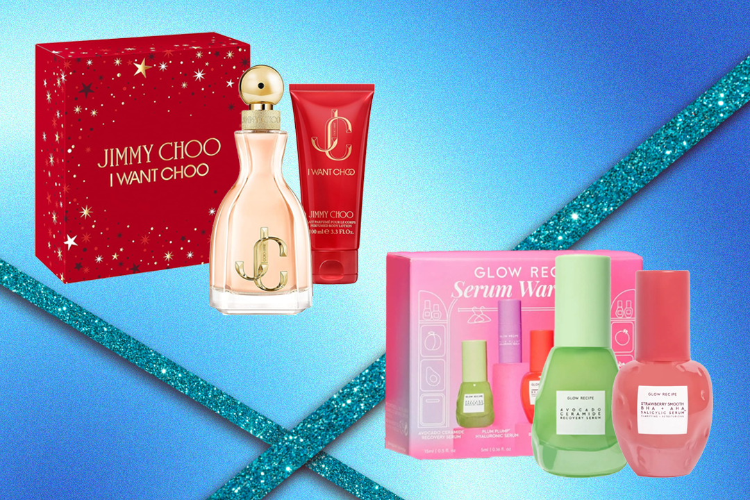Shop last-minute surprises from big-name brands including Glow Recipe, Jimmy Choo, Neom and ghd