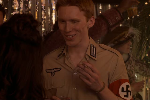 <p>Luther Ford as swastika-wearing Harry in the last series of The Crown </p>