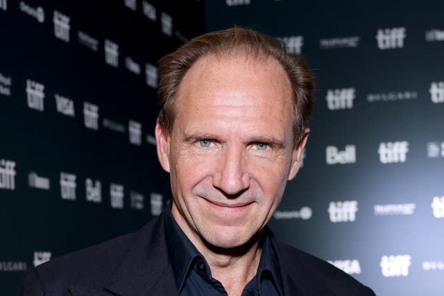 <p>Ralph Fiennes was struck by a bout of nerves during an intimate home performance </p>